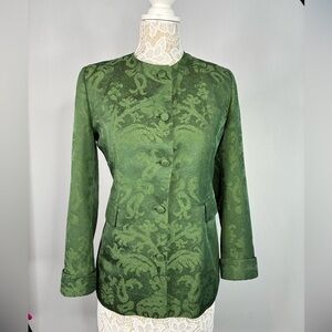 FAVOURBROOK made in England Blazer Jacket Baroque Pattern Fabric